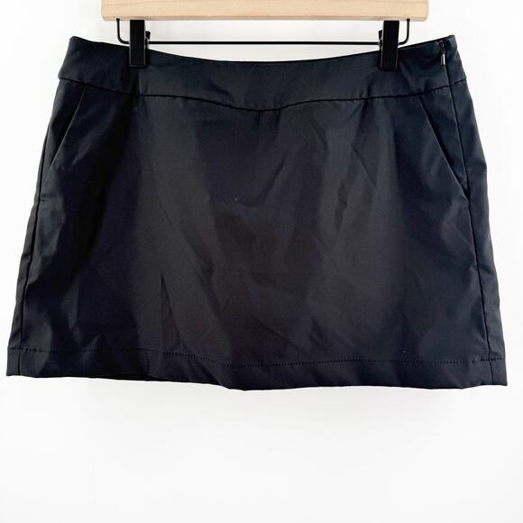 Nike Pants - Nike Golf Skort Size 10 Black Dri-Fit Women’s Skirt with Shorts Lining Athletic